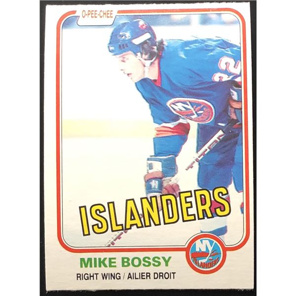 1981-82 O-PEE-CHEE MIKE BOSSY (HOF)