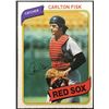 Image 1 : 1980 O-PEE-CHEE CARLTON FISK (HOF)
