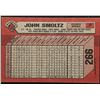 Image 2 : 1989 BOWMAN JOHN SMOLTZ (HOF) ROOKIE CARD