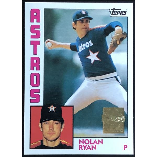 1998 TOPPS COMMEMORATIVE NOLAN RYAN (HOF)