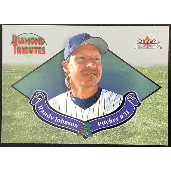 2002 FLEER RANDY JOHNSON (HOF)