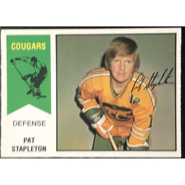 1974-75 O-PEE-CHEE WHA PAT STAPLETON