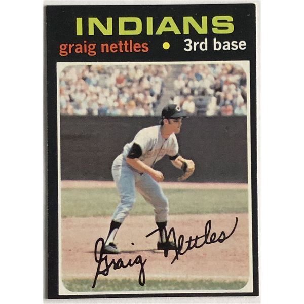1971 TOPPS GRAIG NETTLES