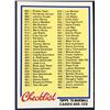Image 1 : 1978 TOPPS CHECKLIST