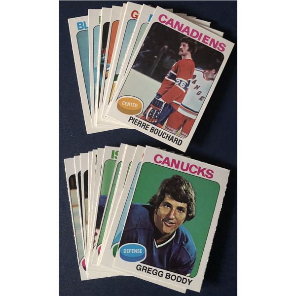 1975-76 O-PEE-CHEE NHL COLLECTION - 25 CARDS