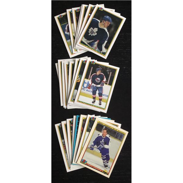 1990-91 BOWMAN NHL COLLECTION - 24 CARDS