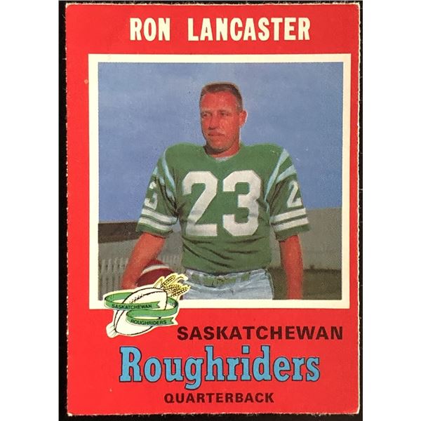 1971 O-PEE-CHEE RON LANCASTER (HOF)