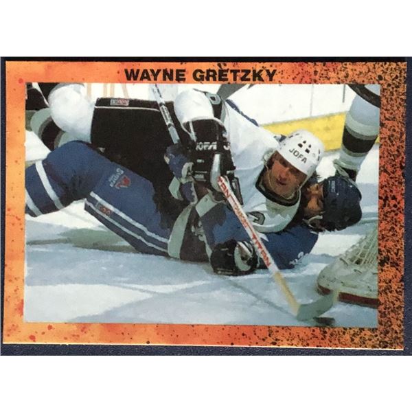 1986-87 WAYNE GRETZKY (HOF) BRODER CARD