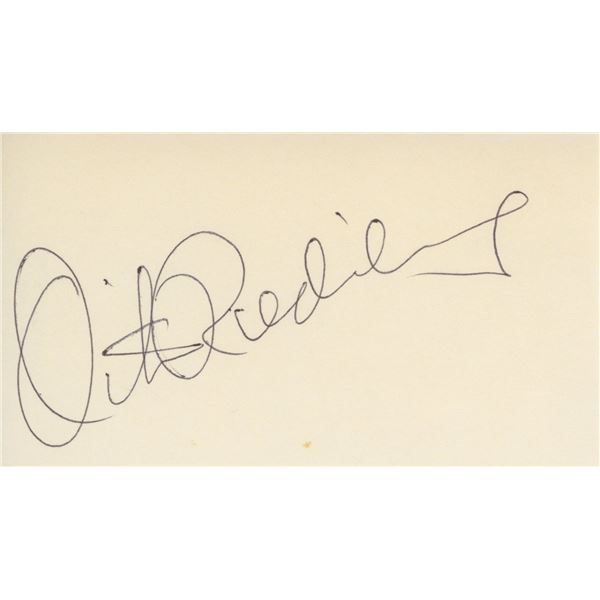 Otis Redding signature cut