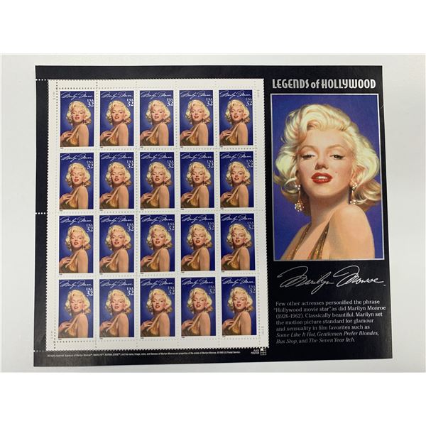 Marilyn Monroe Stamp Set