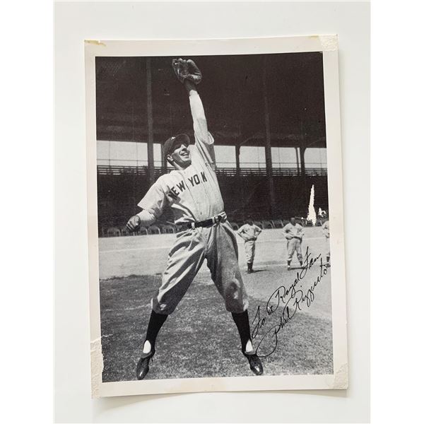 New York Yankees Phil Rizzuto signed photo