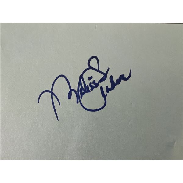 Little House on the Prairie Melissa Sue Anderson autograph