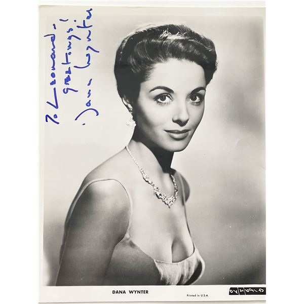 Dana Wynter signed photo