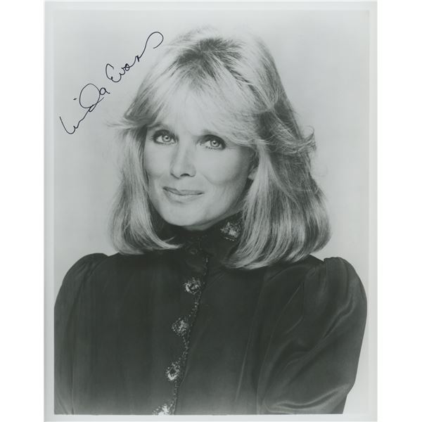 Linda Evans signed photo