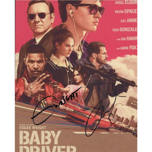 Baby Driver signed movie photo