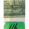 Image 3 : Canadian One Dollar Bill 1954