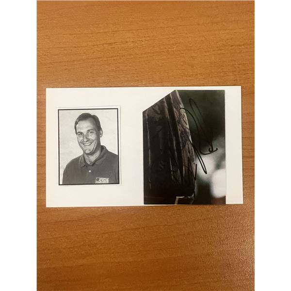 Major League Pitcher Shane Rawley signed photo card