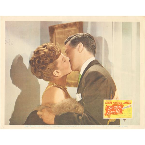 Do You Love Me 1945 original vintage lobby card