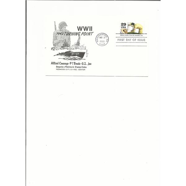 WWII 1943 Turning Point - First Day Cover - Washington D.C. - 1993