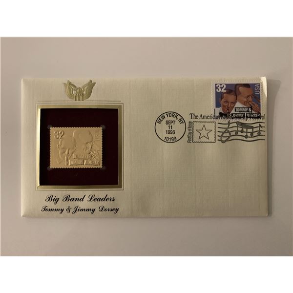 Tommy & Jimmy Dorsey - First Day Cover - New York - 1996