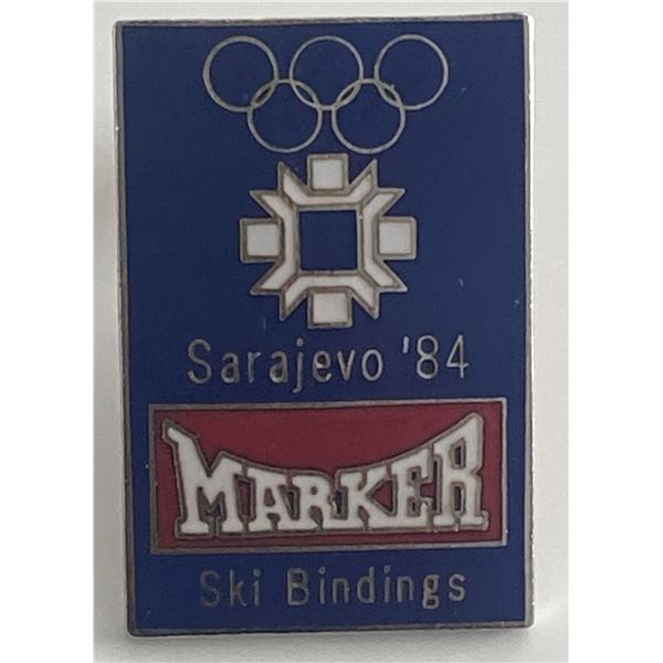 1984 Winter Olympics pin