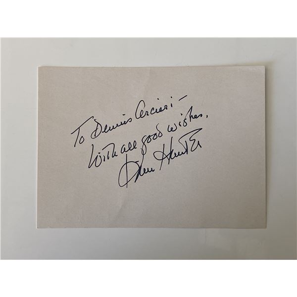 Kim Hunter  original signature