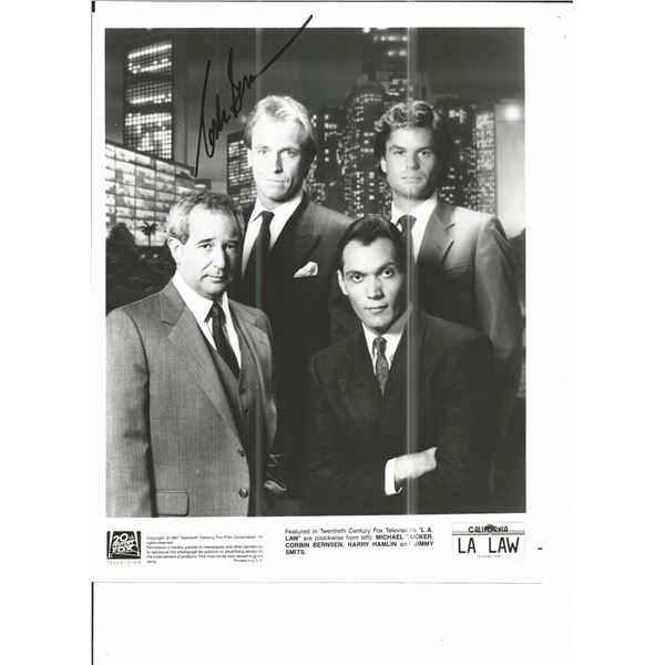 L.A. Law Corbin Bernsen Signed Photo