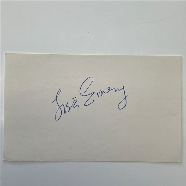 Lisa Emery original signature