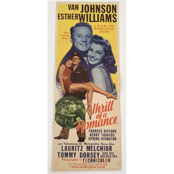 Thrill of a Romance vintage movie poster