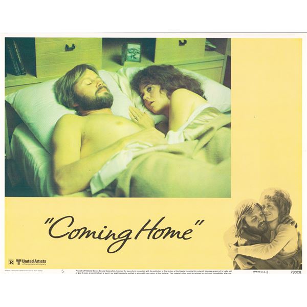 Coming Home 1978 original vintage lobby card