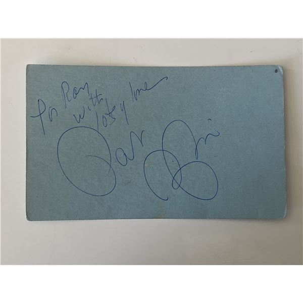 Pat Suzuki original signature