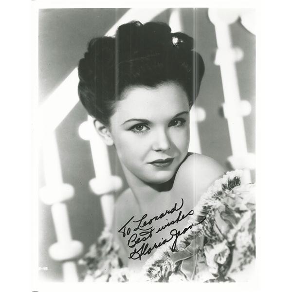 Gloria Jean Signed Photo