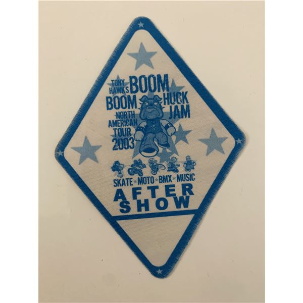 Tony Hawk's Boom Boom HuckJam 2003 After Show Pass