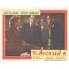 Image 1 : The Accused 1948 original vintage lobby card