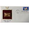 Image 1 : Happy New Year Year Of The Ox Gold Stamp Replica First Day Cover