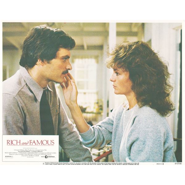 Rich and Famous 1981 original vintage lobby card