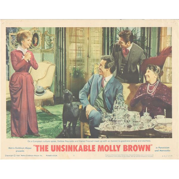 The Unsinkable Molly Brown 1964 original vintage lobby card