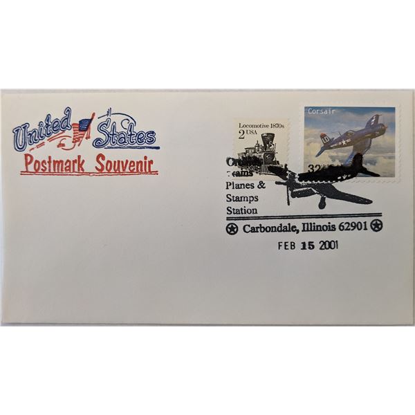 Trains Planes and Stamps Station First Day Cover