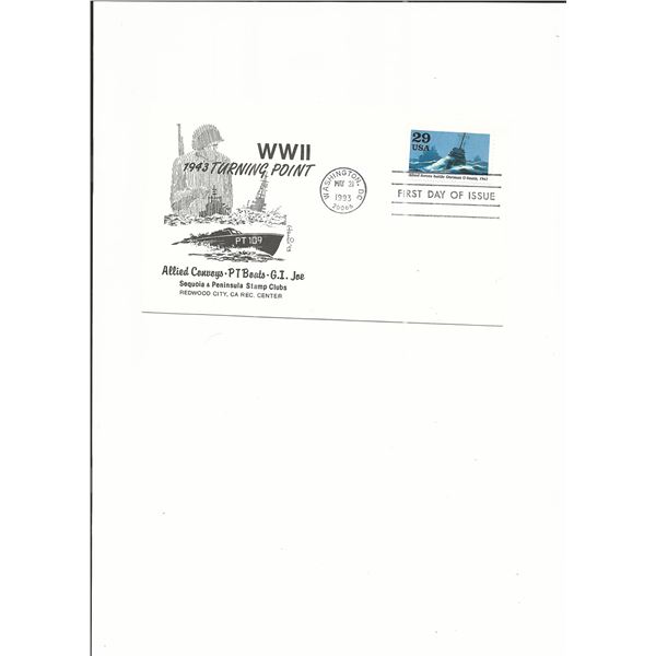 WWII Road To Victory FDC