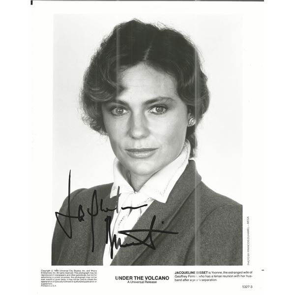 Under the Volcano Jacqueline Bisset Signed Movie Photo