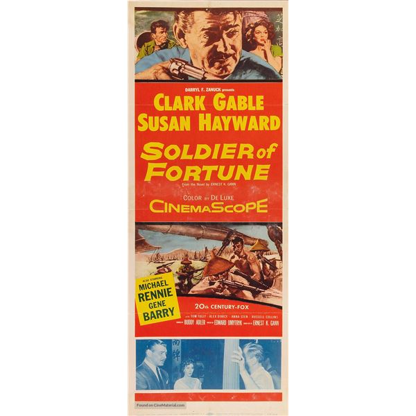 Soldier of Fortune vintage movie poster