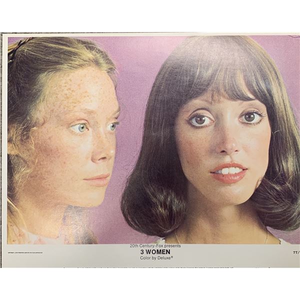 3 Women 1977 original lobby card set