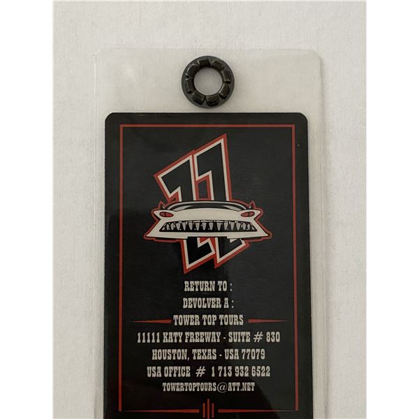 ZZ Top Backstage Pass