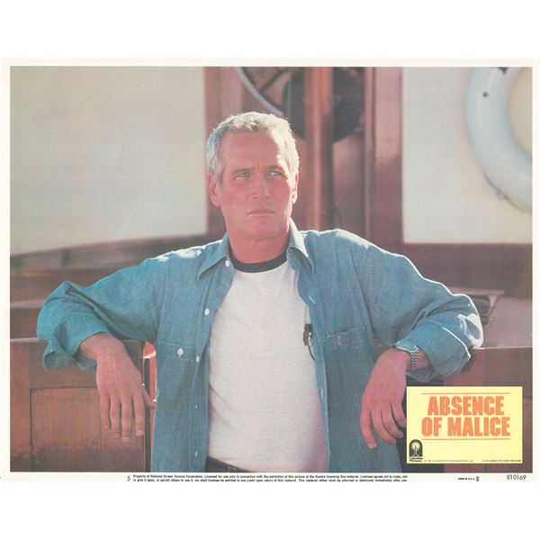 Absence of Malice 1981 original vintage lobby card