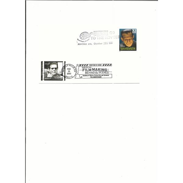 Academy of Motion Picture Arts and Sciences 75th Anniversary - First Day Cover - Beverly Hills, CA -