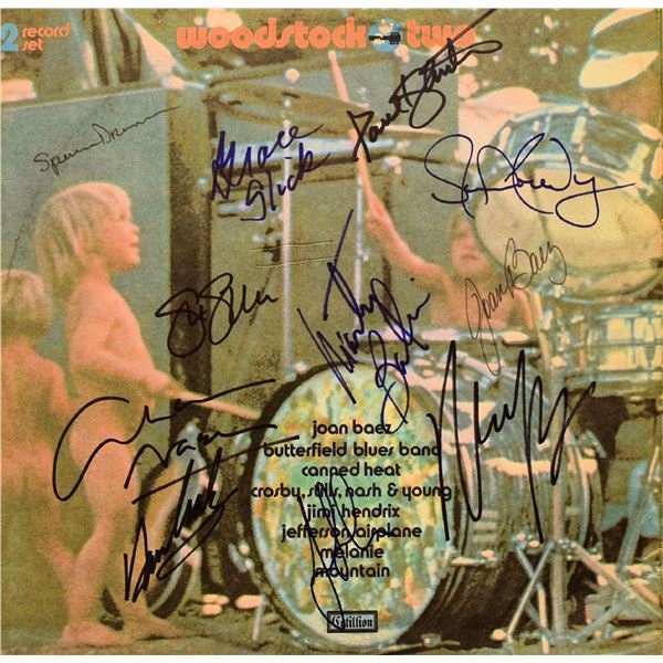 Woodstock Two Signed album