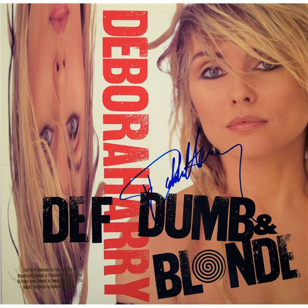 Debbie Harry signed Def Dumb & Blonde album