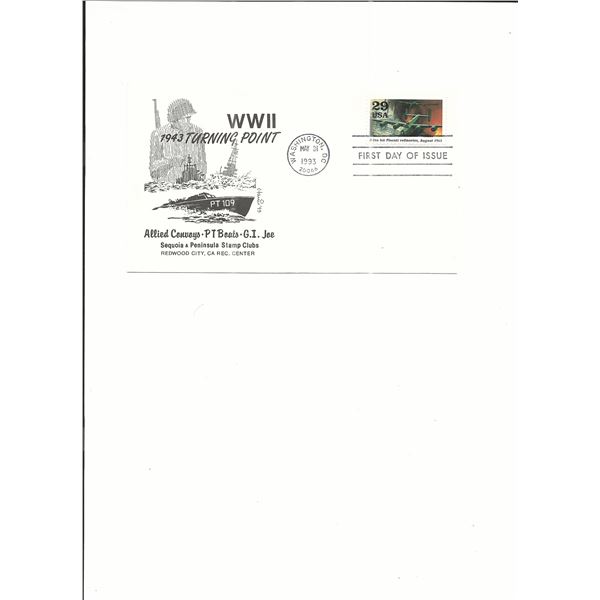 WWII 1943 Turning Point - First Day Cover - Washington D.C. - 1993