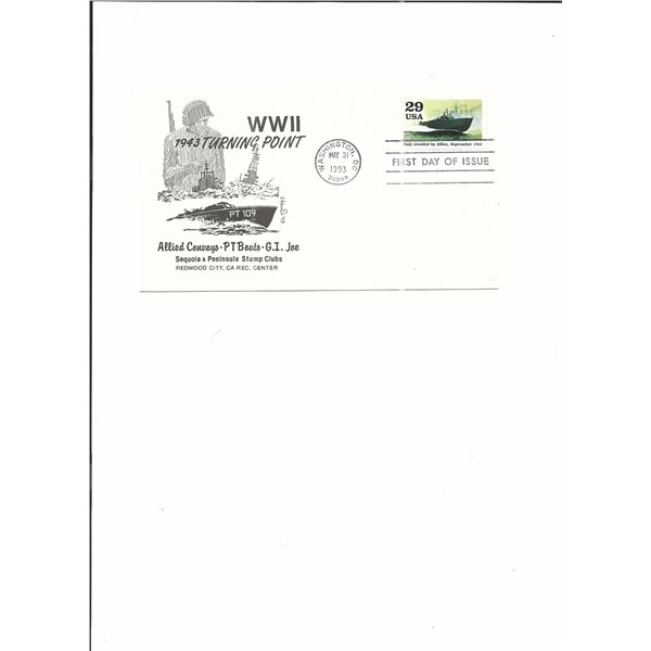 WWII 1943 Turning Point - First Day Cover - Washington D.C. - 1993