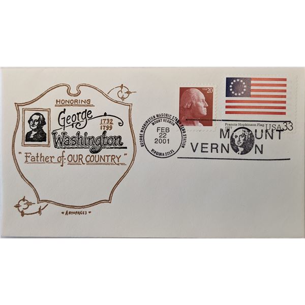 George Washington Father Of Our Country First Day Cover